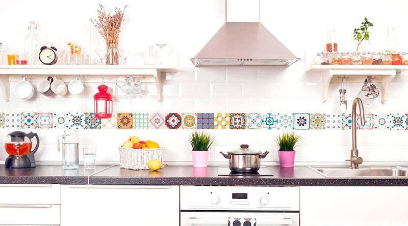 Cenefas de cocina adhesivas Ikea
